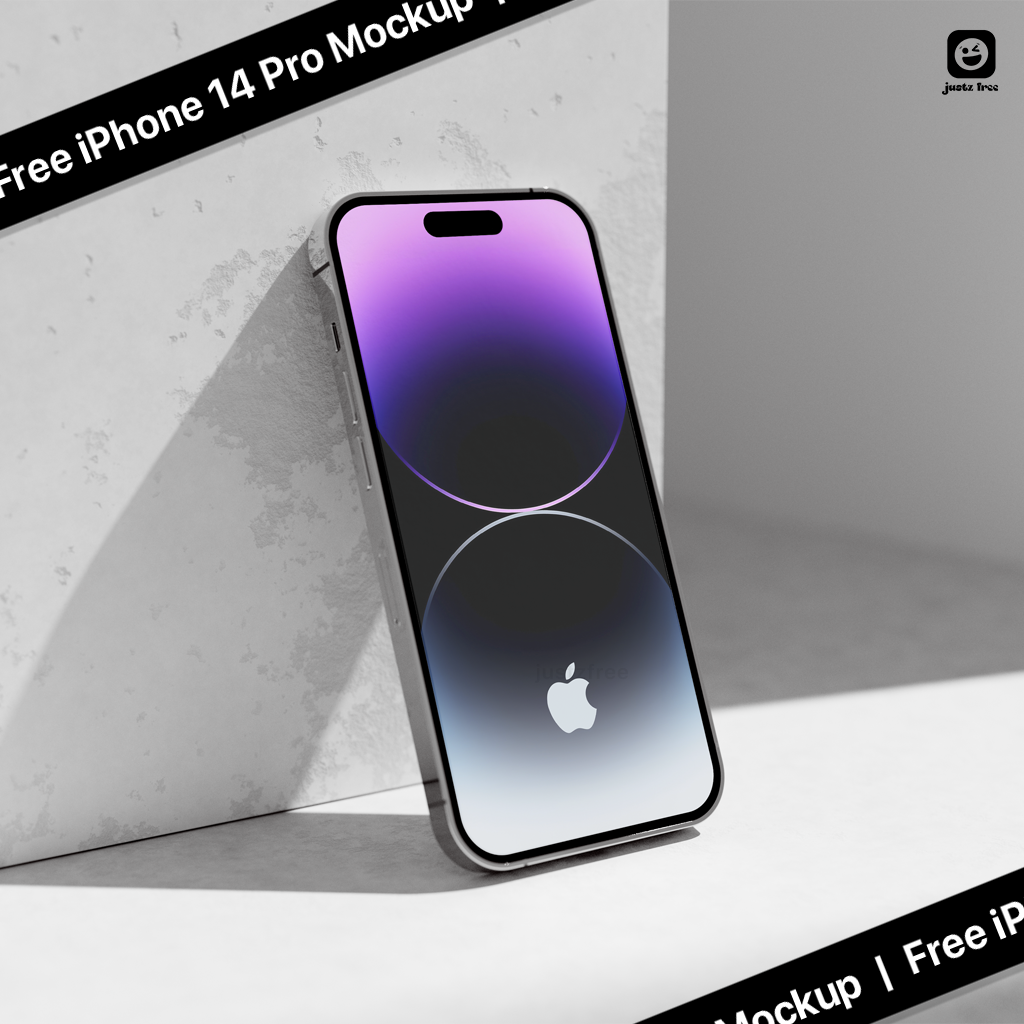 Free iPhone 14 Pro Mockup