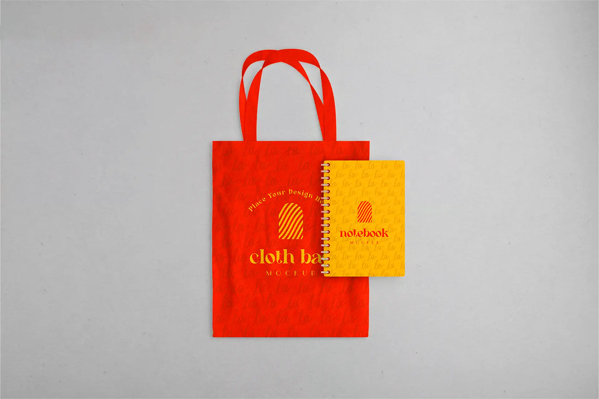 Free Cloth Bag-Tote Bag PSD Mockup