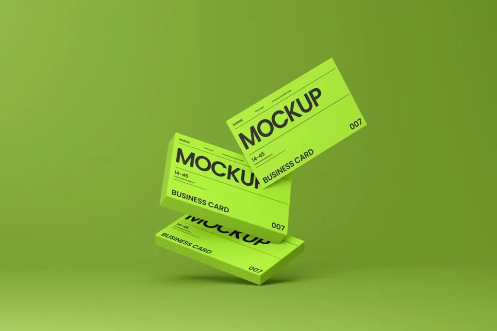 Business cards mockups