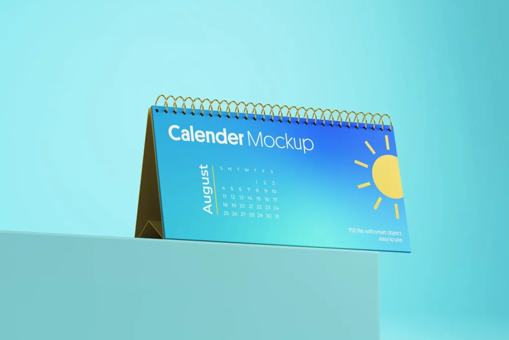 Calendars mockups