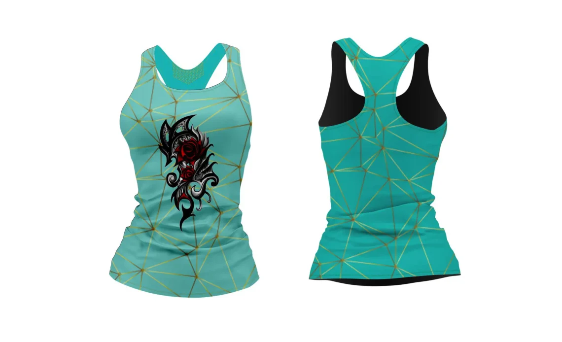 Free Dancing Tank Top Mockup