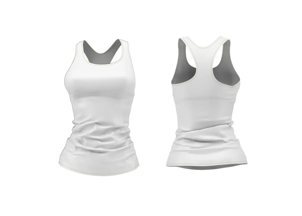 Free Dancing Tank Top Mockup