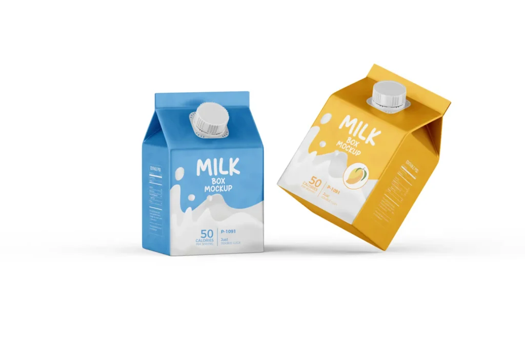 Cartons mockups