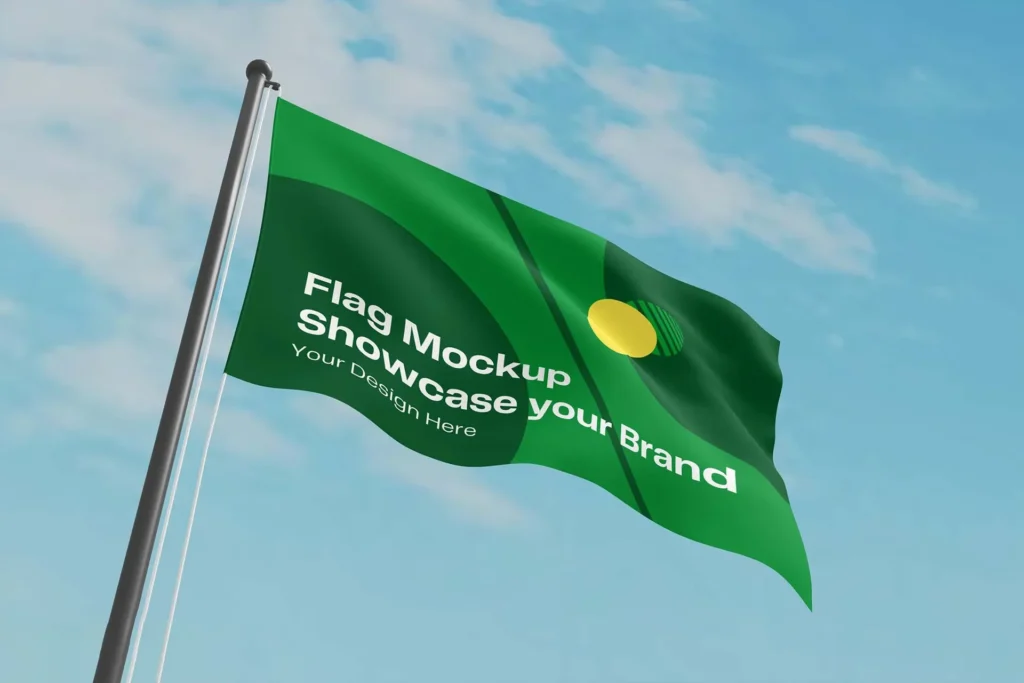 Flags mockups