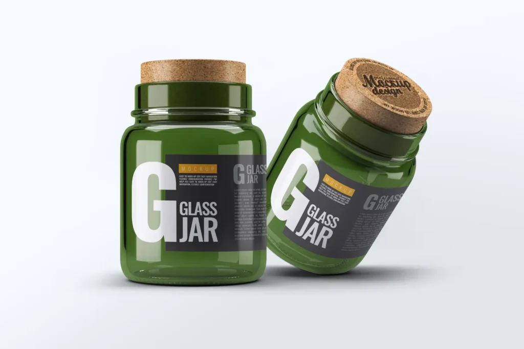 Jars mockups