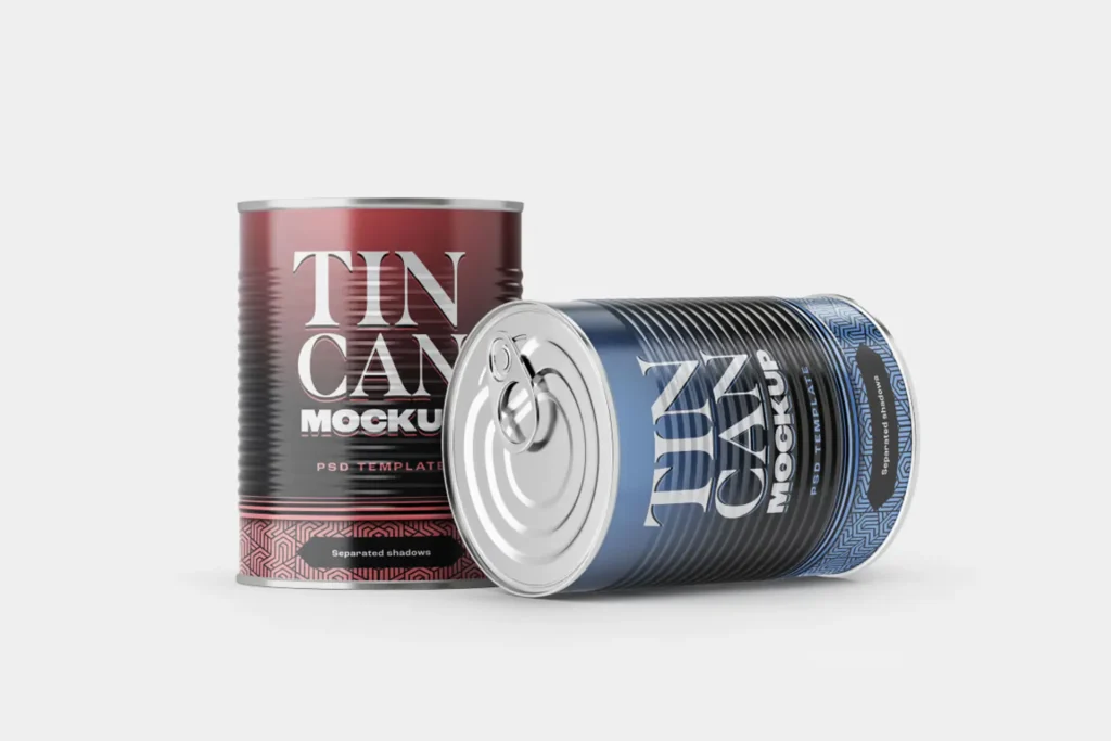 Cans mockups
