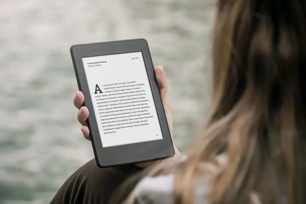 E-readers mockups