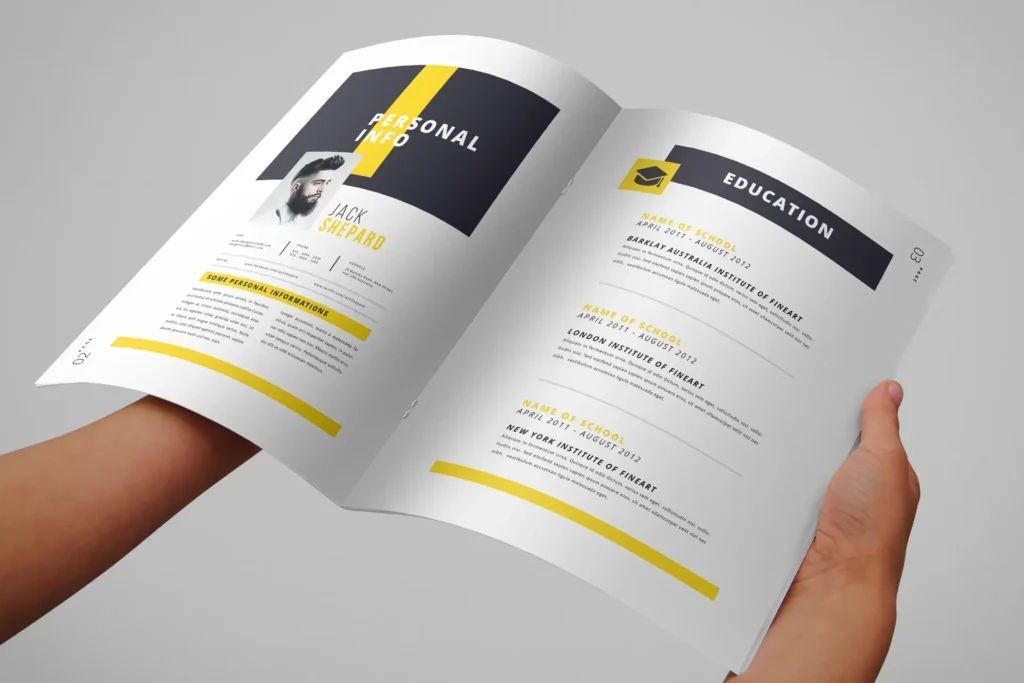 Booklets mockups