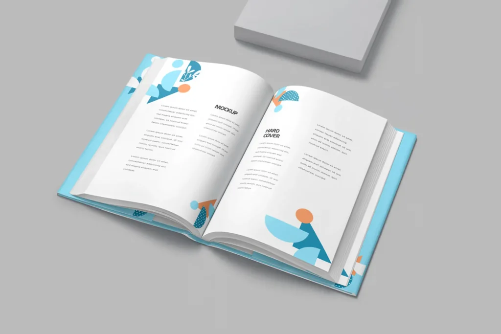 Open books mockups